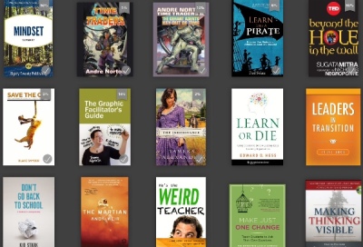 Screen capture showing Kindle book covers