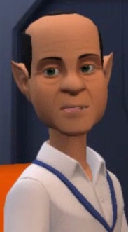 Screen capture of a Spock like avatar